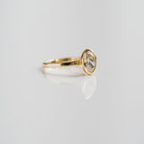 3.0 CT Elongated Cushion Solitaire Lab Grown Diamond Engagement Ringt