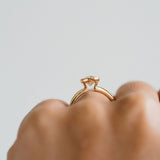 3.0 CT Elongated Cushion Solitaire Lab Grown Diamond Engagement Ringt
