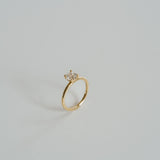 3.0 CT Elongated Cushion Solitaire Lab Grown Diamond Engagement Ringt