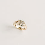 3.0 CT Elongated Cushion Solitaire Lab Grown Diamond Engagement Ringt