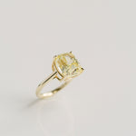 3.0 CT Elongated Cushion Solitaire Lab Grown Diamond Engagement Ringt