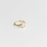 3.0 CT Elongated Cushion Solitaire Lab Grown Diamond Engagement Ringt