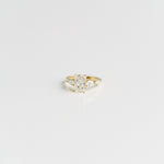 3.0 CT Elongated Cushion Solitaire Lab Grown Diamond Engagement Ringt