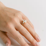 3.0 CT Elongated Cushion Solitaire Lab Grown Diamond Engagement Ringt