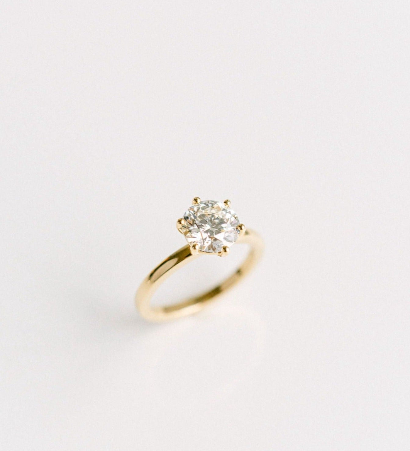 3.0 CT Elongated Cushion Solitaire Lab Grown Diamond Engagement Ringt