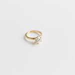 3.0 CT Elongated Cushion Solitaire Lab Grown Diamond Engagement Ringt