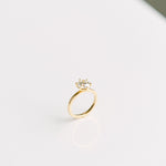 3.0 CT Elongated Cushion Solitaire Lab Grown Diamond Engagement Ringt