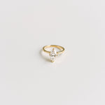 3.0 CT Elongated Cushion Solitaire Lab Grown Diamond Engagement Ringt
