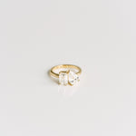 3.0 CT Elongated Cushion Solitaire Lab Grown Diamond Engagement Ringt