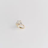 3.0 CT Elongated Cushion Solitaire Lab Grown Diamond Engagement Ringt