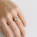 3.0 CT Elongated Cushion Solitaire Lab Grown Diamond Engagement Ringt