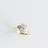 3.0 CT Elongated Cushion Solitaire Lab Grown Diamond Engagement Ringt