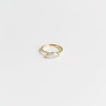 3.0 CT Elongated Cushion Solitaire Lab Grown Diamond Engagement Ringt