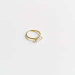3.0 CT Elongated Cushion Solitaire Lab Grown Diamond Engagement Ringt