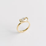 3.0 CT Elongated Cushion Solitaire Lab Grown Diamond Engagement Ringt