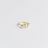 3.0 CT Elongated Cushion Solitaire Lab Grown Diamond Engagement Ringt