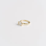 3.0 CT Elongated Cushion Solitaire Lab Grown Diamond Engagement Ringt