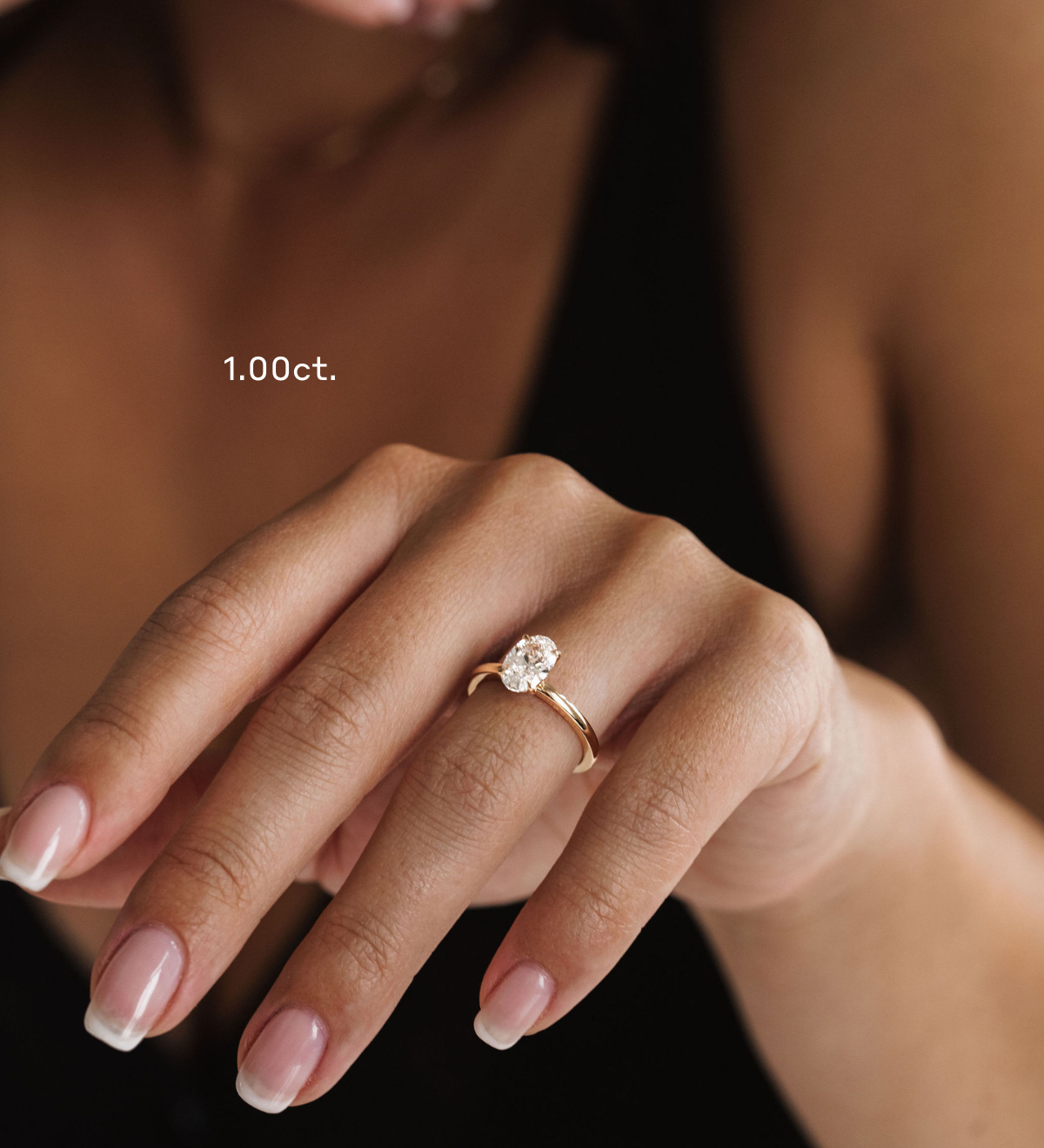 3.0 CT Elongated Cushion Solitaire Lab Grown Diamond Engagement Ringt