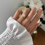 Emerald  Lab Grown Diamond Bezel Style Engagement Ring