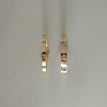 0.04 TCW Round Flush Setting Moissanite Wedding Band