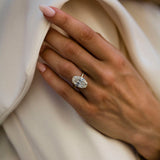 Oval Lab Grown Diamond Solitaire Engagement Ring