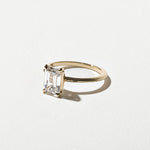 1.96 CT Antique Oval Solitaire Lab Grown Diamond Engagement Ring