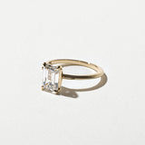 1.96 CT Antique Oval Solitaire Lab Grown Diamond Engagement Ring