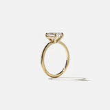 1.96 CT Antique Oval Solitaire Lab Grown Diamond Engagement Ring