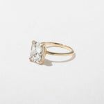 3.01 CT Antique Cushion Solitaire Lab Grown Diamond Engagement Ring