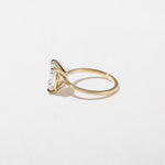 3.01 CT Antique Cushion Solitaire Lab Grown Diamond Engagement Ring