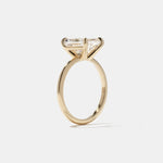 3.01 CT Antique Cushion Solitaire Lab Grown Diamond Engagement Ring