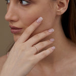 0.74 CT Round Full Eternity Lab Grown Diamond Wedding Band