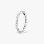 0.74 CT Round Full Eternity Lab Grown Diamond Wedding Band