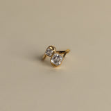 Asscher Lab Grown Diamond Unique Engagement Ring
