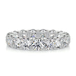 4 CT Round Full Eternity CVD EF/VVS Diamond Wedding Band 1