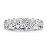 4 CT Round Full Eternity CVD EF/VVS Diamond Wedding Band 1
