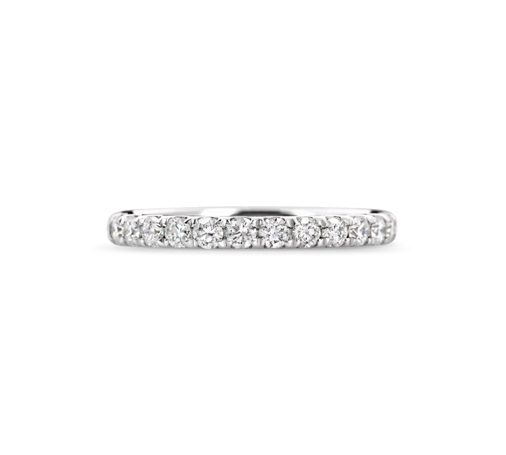 0.7 CT Round Full Eternity Lab Grown Diamond Wedding Band