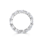 2 CT Pear Full Eternity Lab Grown Diamond Wedding Band