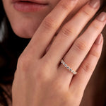 1.83 CT Round Full Eternity Lab Grown Diamond Wedding Band