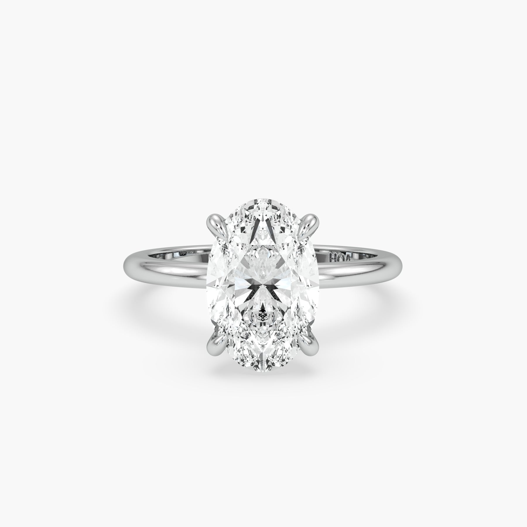 Bezel Emerald Lab Grown Diamond Engagement Ring: 2 CT