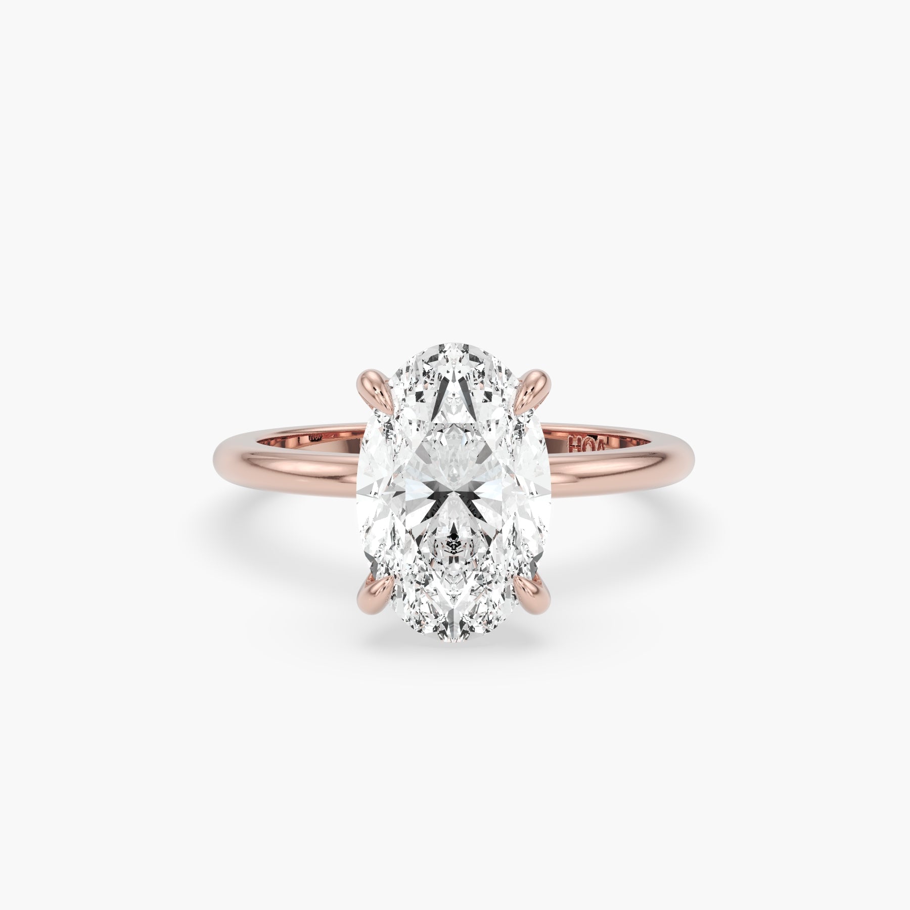 Bezel Emerald Lab Grown Diamond Engagement Ring: 2 CT