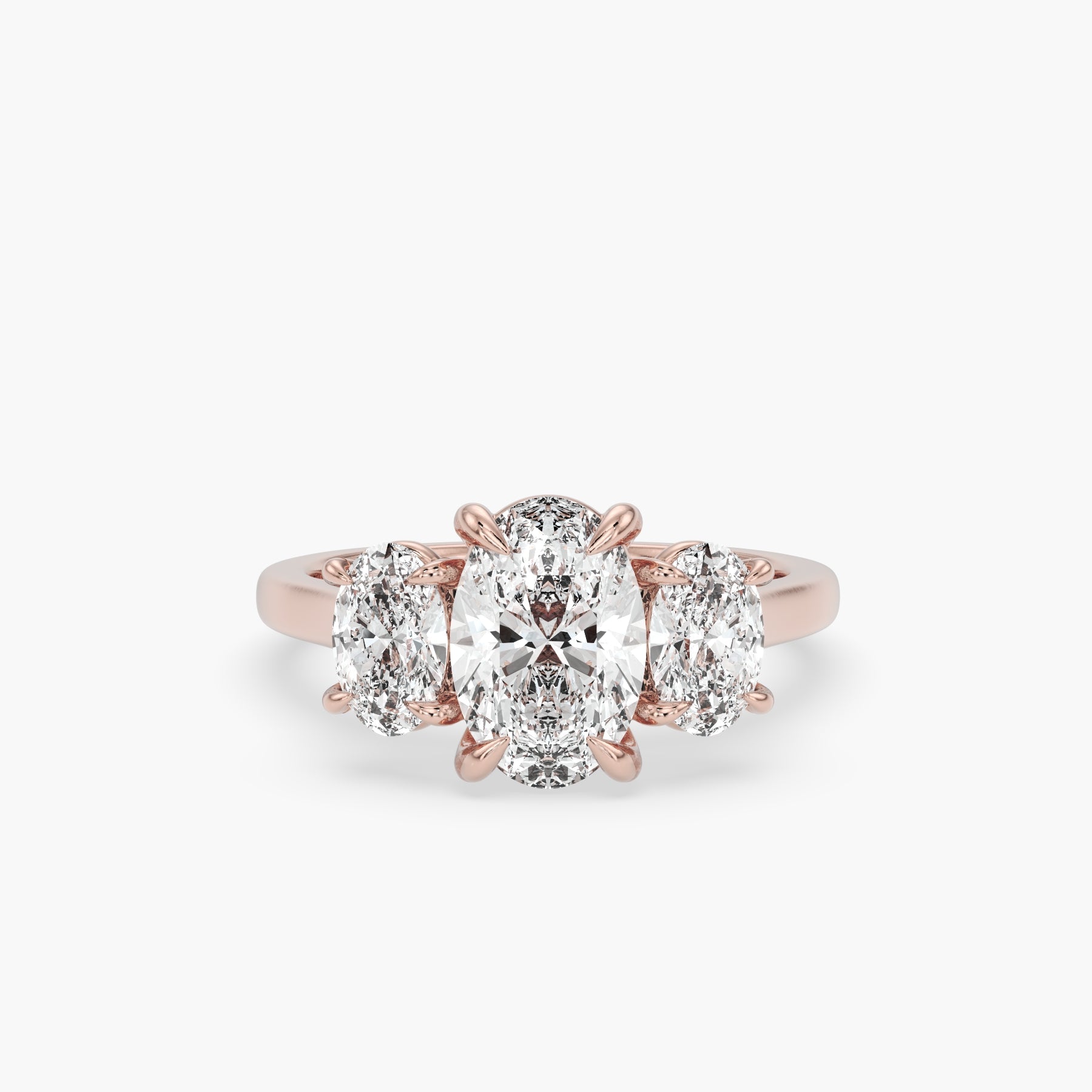 Bezel Emerald Lab Grown Diamond Engagement Ring: 2 CT