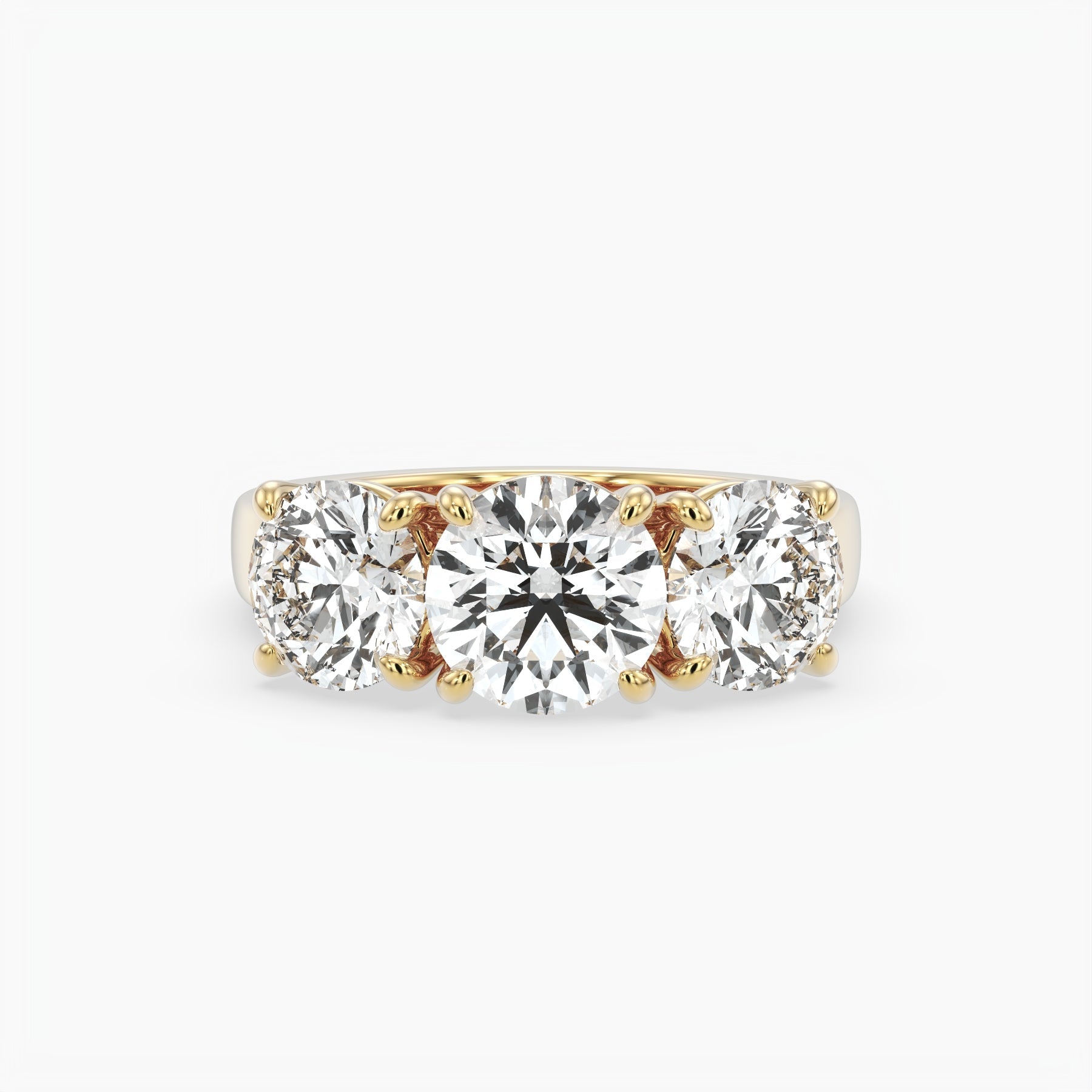 Bezel Emerald Lab Grown Diamond Engagement Ring: 2 CT