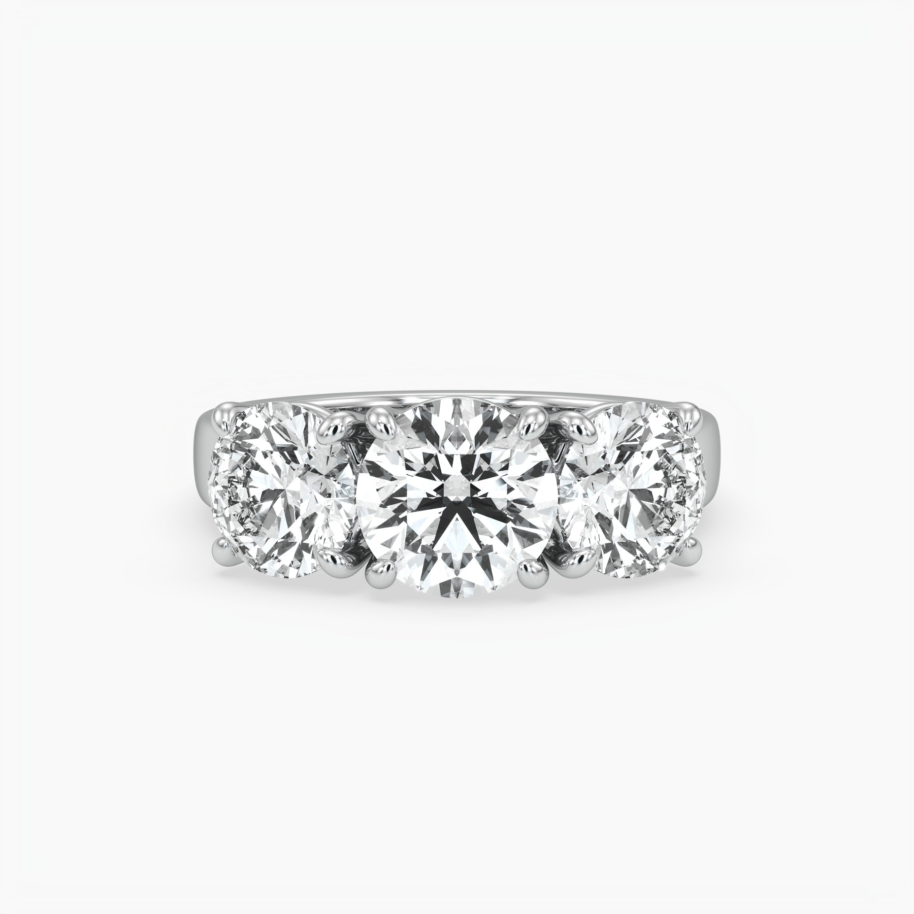 Bezel Emerald Lab Grown Diamond Engagement Ring: 2 CT