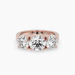 Bezel Emerald Lab Grown Diamond Engagement Ring: 2 CT