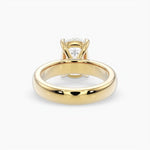 Bezel Emerald Lab Grown Diamond Engagement Ring: 2 CT