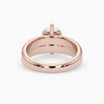 Bezel Emerald Lab Grown Diamond Engagement Ring: 2 CT