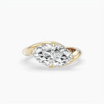 Bezel Emerald Lab Grown Diamond Engagement Ring: 2 CT