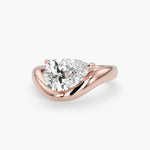 Bezel Emerald Lab Grown Diamond Engagement Ring: 2 CT