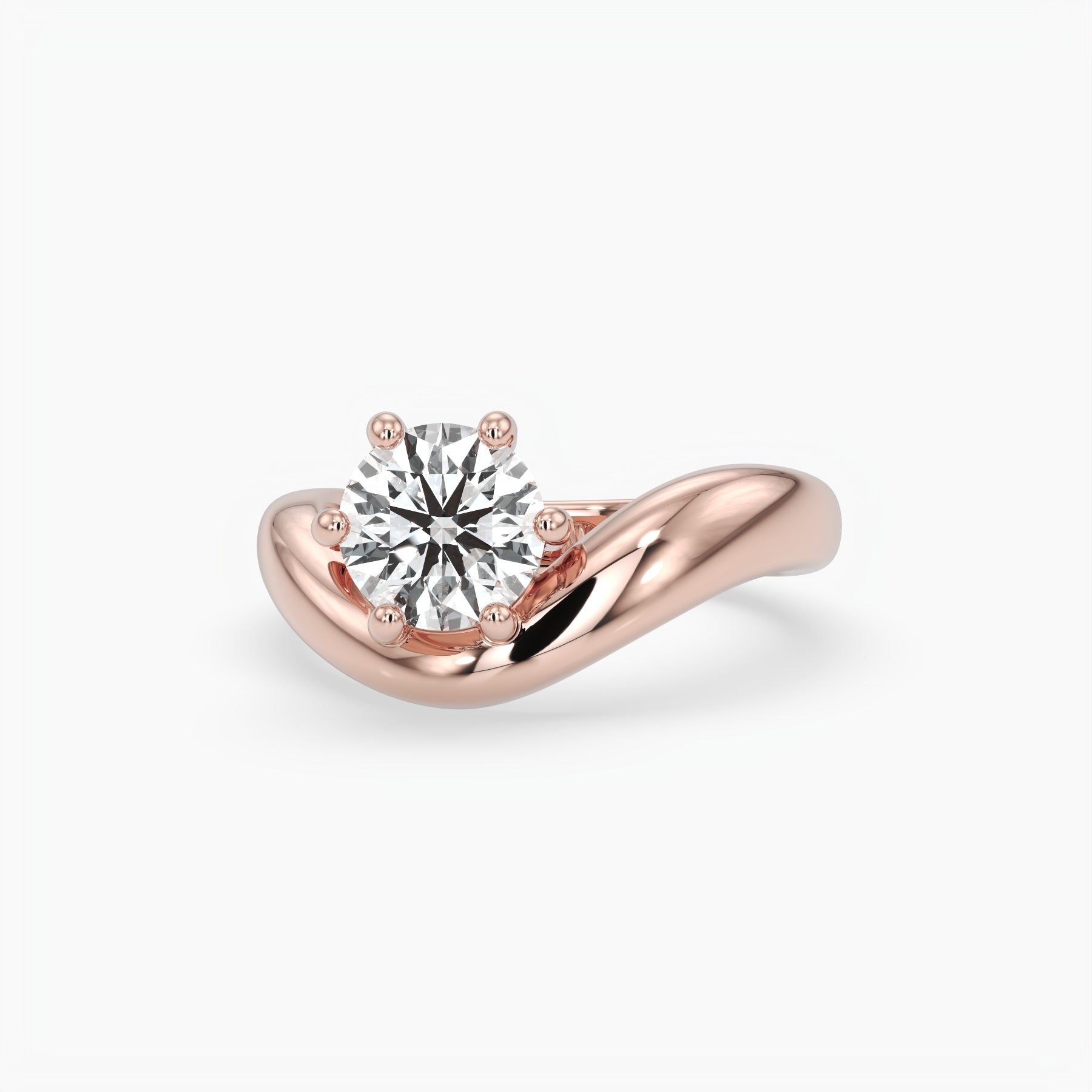 Bezel Emerald Lab Grown Diamond Engagement Ring: 2 CT